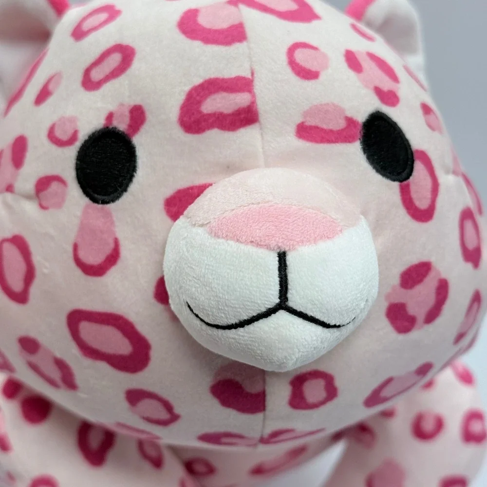 Squishmallows Hugmallows Doreen the Cheetah Pink Leopard Plush 21 Inch